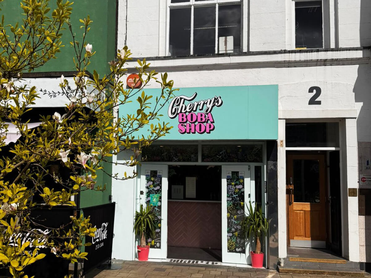 Cherry’s Boba Shop, Brown Street, Stockp